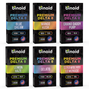 Binoid Delta 8 THC Vape Cartridges – Bundle 6 pack